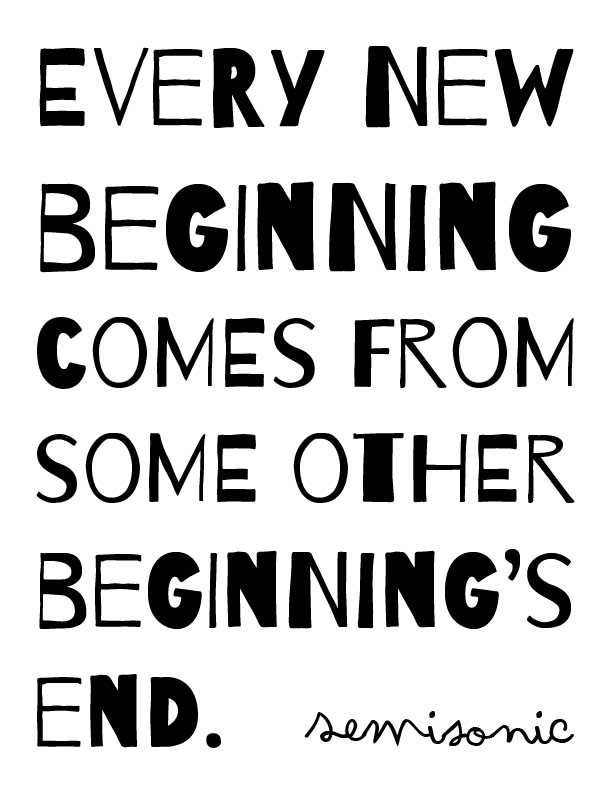 New Beginning Printable by Denim and Gray